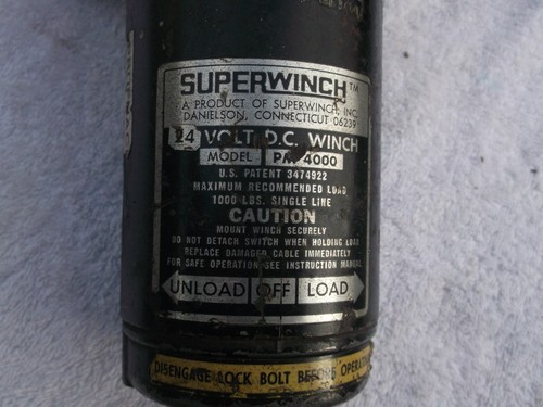 Verkaufe eine seilwinde 24volt - seilwinde,