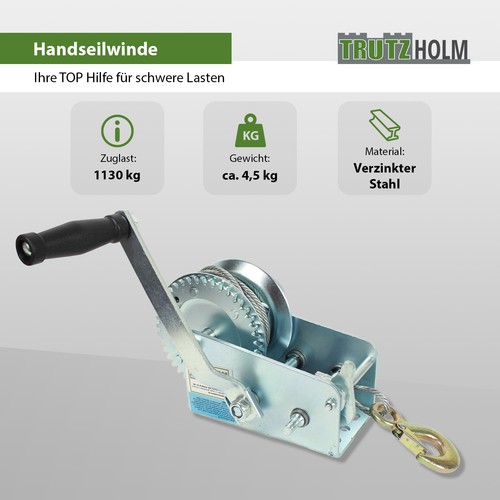 Seilwinde handwinde bootswinde - seilwinde,