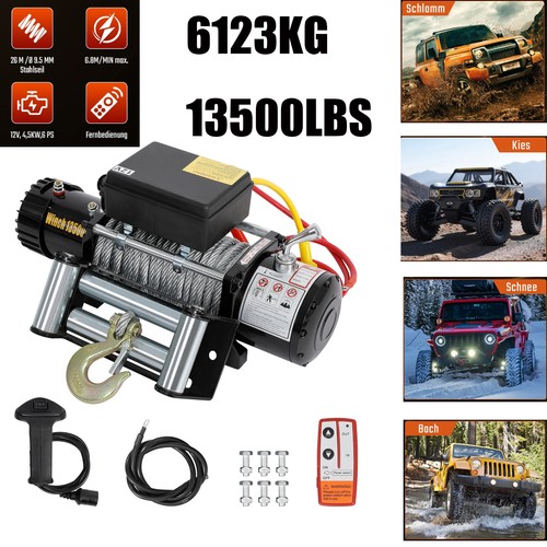Elektrische seilwinde 12v - seilwinde,