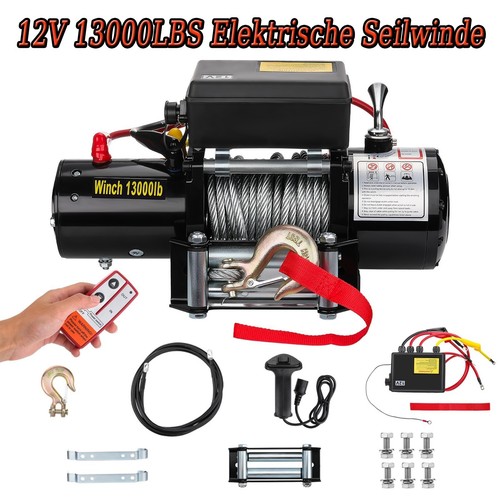 Elektrische seilwinde 12v - seilwinde,