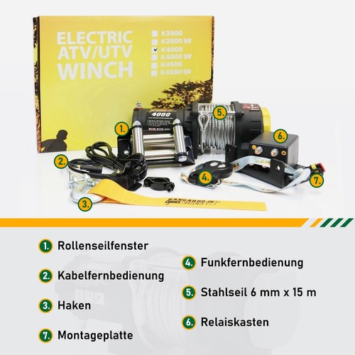 Elektrische seilwinde - elektrische,