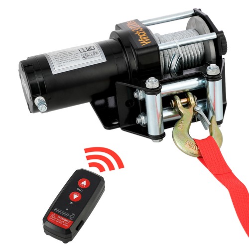 Elektrische seilwinde 12v mit - elektrische,