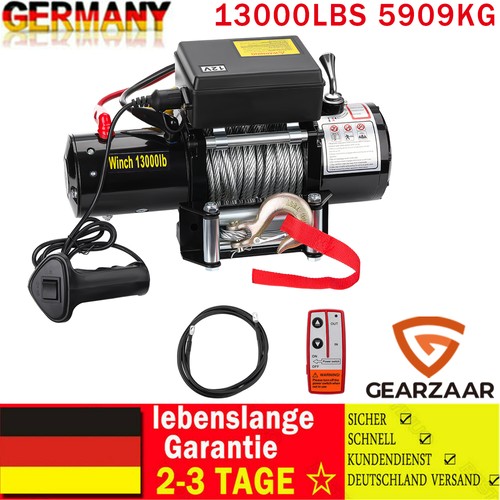 Elektrische seilwinde 12v - seilwinde,