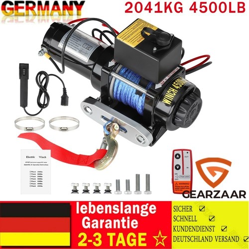 12v elektrische seilwinde - 12v,