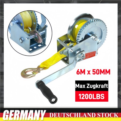 550kg 1200lbs bootswinde - 1200lbs,