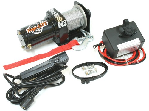 12v seilwinde atv quad forst - 12v,