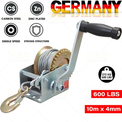 Handseilwinde 600 lbs - 600,