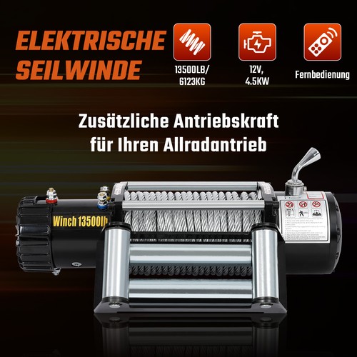12v elektrische seilwinde - 12v,